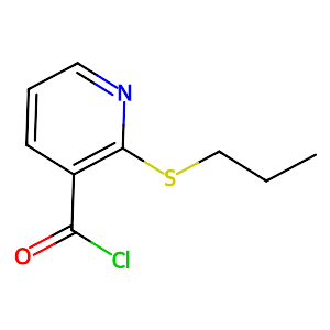 2-(Propylthio)pyridine-3-carbonyl chloride,175135-24-7