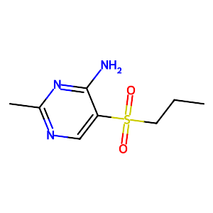 2-Methyl-5-(propylsulfonyl)pyrimidin-4-amine,175202-09-2
