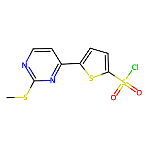 5-[2-(Methylthio)pyrimidin-4-yl]thiophene-2-sulfonyl chloride,175202-76-3