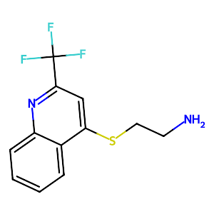 2-{[2-(Trifluoromethyl)-4-quinolyl]thio}ethylamine,175203-50-6