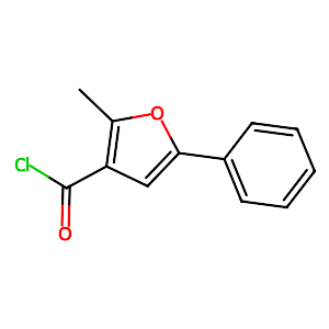 2-Methyl-5-phenylfuran-3-carbonyl chloride,175276-57-0
