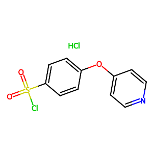 4-(Pyridin-4-yloxy)benzene-1-sulfonyl chloride hydrochloride,192330-49-7
