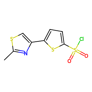 5-(2-Methyl-1,3-thiazol-4-yl)thiophene-2-sulfonyl chloride,215434-25-6