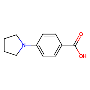 4-(1-Pyrrolidinyl)benzoic acid,22090-27-3