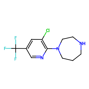 1-[3-Chloro-5-(trifluoromethyl)-2-pyridyl]-1,4-diazepane,231953-40-5