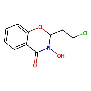 2-(2-Chloroethyl)-3-hydroxy-3,4-dihydro-2H-1,3-benzoxazin-4-one,25206-44-4