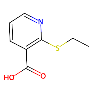 2-(Ethylthio)nicotinic acid,27868-76-4