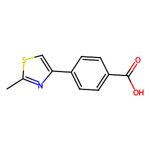 4-(2-Methyl-1,3-thiazol-4-yl)benzoic acid,294620-60-3