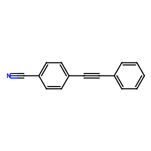 4-(2-Phenyleth-1-ynyl)benzonitrile,29822-79-5