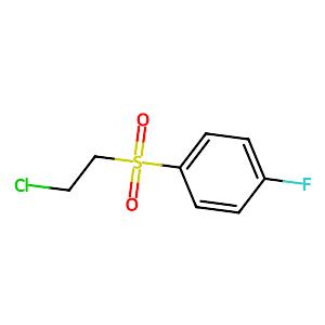 1-[(2-Chloroethyl)sulfonyl]-4-fluorobenzene,33330-46-0