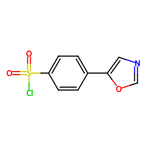 4-(1,3-Oxazol-5-yl)benzenesulfonyl chloride,337508-66-4