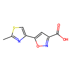 5-(2-Methyl-1,3-thiazol-4-yl)-3-isoxazolecarboxylic acid,368870-05-7