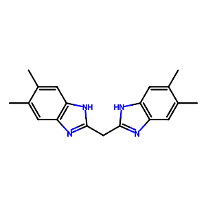 Bis(5,6-dimethyl-1H-benzo[d]imidazol-2-yl)methane,3708-68-7