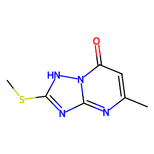 5-Methyl-2-(methylthio)[1,2,4]triazolo[1,5-a]pyrimidin-7-ol,40775-78-8