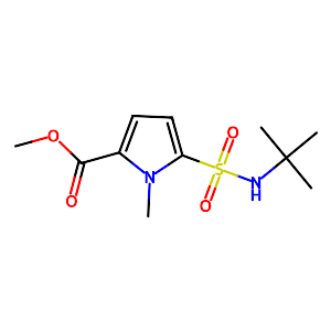 Methyl 5-[(tert-butylamino)sulfonyl]-1-methyl-1H-pyrrole-2-carboxylate,519056-59-8