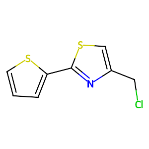 4-(Chloromethyl)-2-(2-thienyl)-1,3-thiazole,54679-16-2