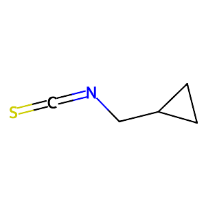 (Isothiocyanatomethyl)cyclopropane,6068-90-2