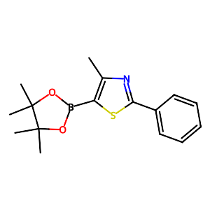 4-Methyl-2-phenyl-5-(4,4,5,5-tetramethyl-1,3,2-dioxaborolan-2-yl)-1,3-thiazole,690632-24-7