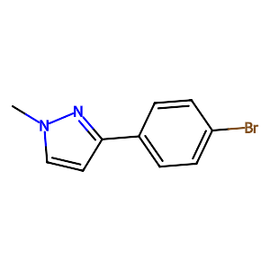 3-(4-Bromophenyl)-1-methyl-1H-pyrazole,73387-51-6