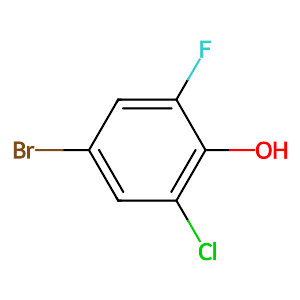 4-Bromo-2-chloro-6-fluorophenol,161045-79-0