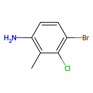 4-Bromo-3-chloro-2-methylaniline,627531-47-9