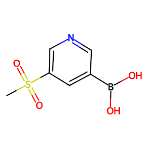 5-(Methylsulphonyl)pyridine-3-boronic acid,913836-01-8