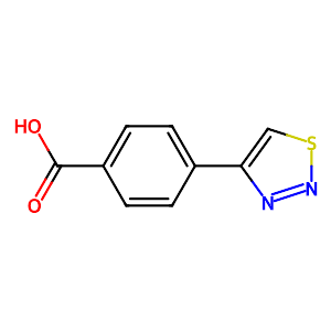 4-(1,2,3-Thiadiazol-4-yl)benzoic acid,187999-31-1
