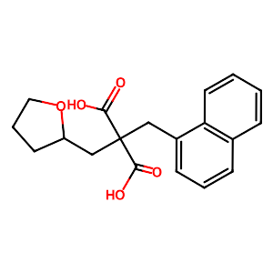 1-(Tetrahydro-2-furyl)-3-(1-naphthyl)propane-2,2-dicarboxylic acid,113527-39-2