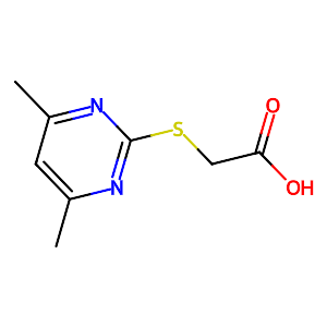 2-[(4,6-Dimethylpyrimidinyl)-2-thio]acetic acid,55749-30-9
