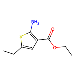 2-Amino-5-ethyl-3-thiophenecarboxylic acid ethyl ester,4507-13-5