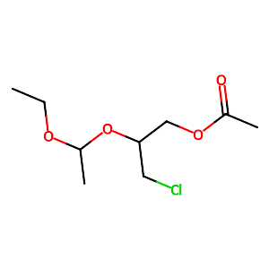 3-Chloro-2-(1-ethoxyethoxy)propyl acetate,85328-35-4
