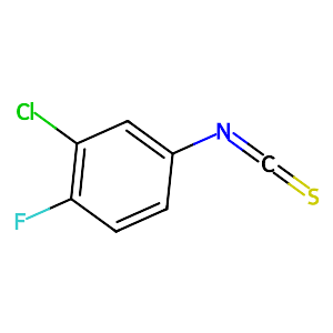3-Chloro-4-fluorophenyl isothiocyanate,137724-66-4