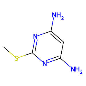 4,6-Diamino-2-(methylthio)pyrimidine,1005-39-6