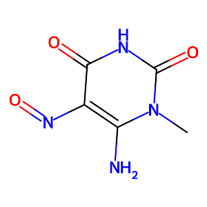 6-Amino-1-methy-5-nitrosoluracil,6972-78-7