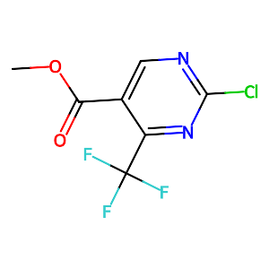 Methyl 2-chloro-4-(trifluoromethyl)pyrimidine 5-carboxylate,175137-27-6