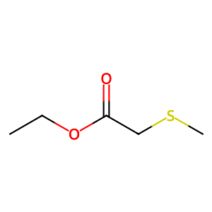 Methylthioacetic acid ethyl ester,4455-13-4