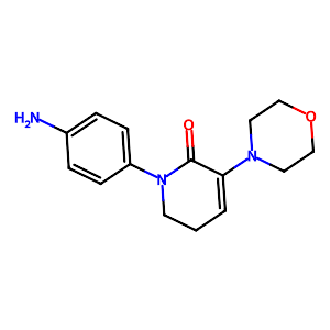 1-(4-Aminophenyl)-5,6-dihydro-3-(4-morpholinyl)-2(1H)-pyridinone,1267610-26-3