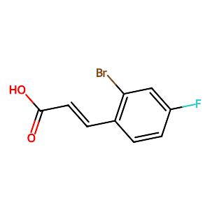 2-Bromo-4-fluorocinnamic acid,289038-17-1