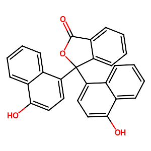 alpha-Naphtholphtalein,596-01-0