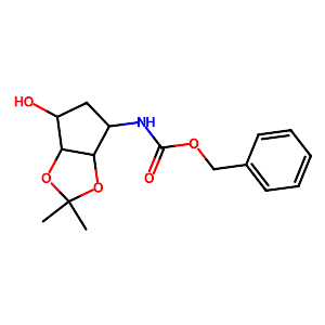 Benzyl ((3aS,4R,6S,6aR)-6-hydroxy-2,2-dimethyltetrahydro-3aH-cyclopenta[d][1,3]dioxol-4-yl)carbamate,274693-53-7