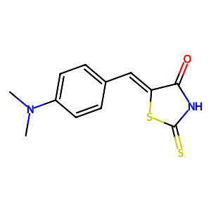 5-(4-Dimethylaminobenzylidene)rhodanine,536-17-4