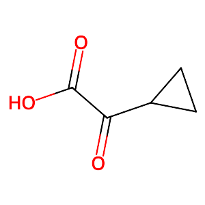2-Cyclopropyl-2-oxoacetic acid,13885-13-7