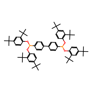 Tetrakis(2,4-di-tert-butylphenyl) [1,1'-biphenyl]-4,4'-diylbis(phosphonite),38613-77-3
