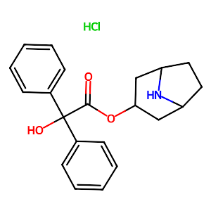 Nortropinyl benzilate hydrochloride,63516-30-3