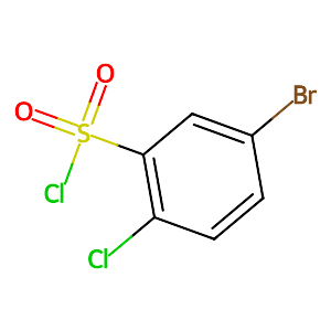 5-Bromo-2-chlorobenzene-1-sulfonyl chloride,81226-68-8