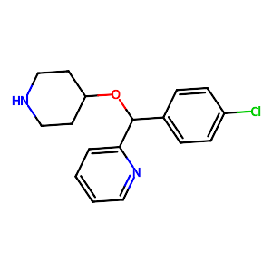 2-[(4-Chlorophenyl)(4-piperidinyloxy)methyl]pyridine,122368-54-1