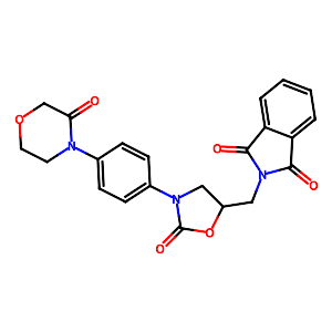 (S)-2-((2-Oxo-3-(4-(3-oxomorpholino)phenyl)oxazolidin-5-yl)methyl)isoindoline-1,3-dione,446292-08-6