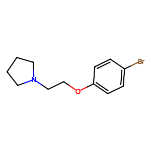 N-[2-(4-Bromophenoxy)ethyl]pyrrolidine,1081-73-8