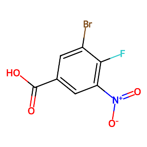3-Bromo-4-fluoro-5-nitrobenzoic acid,1290117-21-3