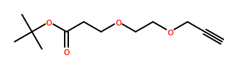 Propargyl-PEG2-Boc, 95%